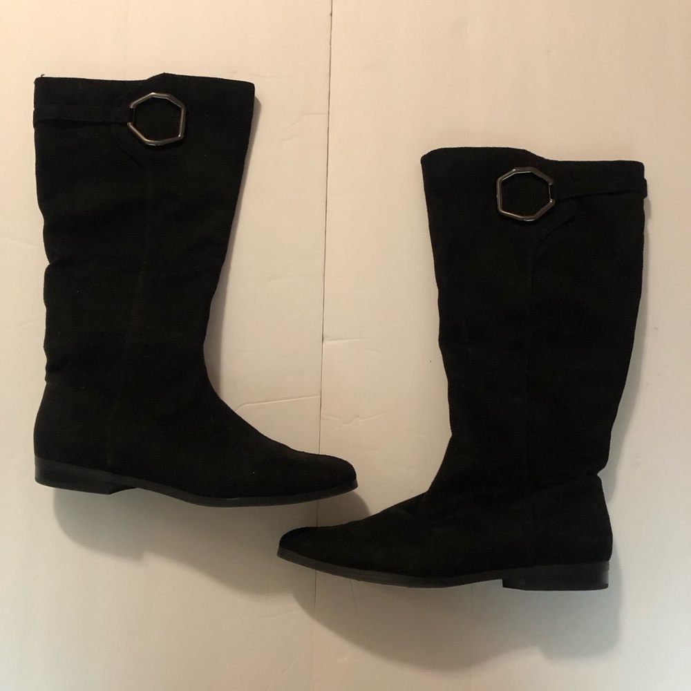 IMPO stretch black boot